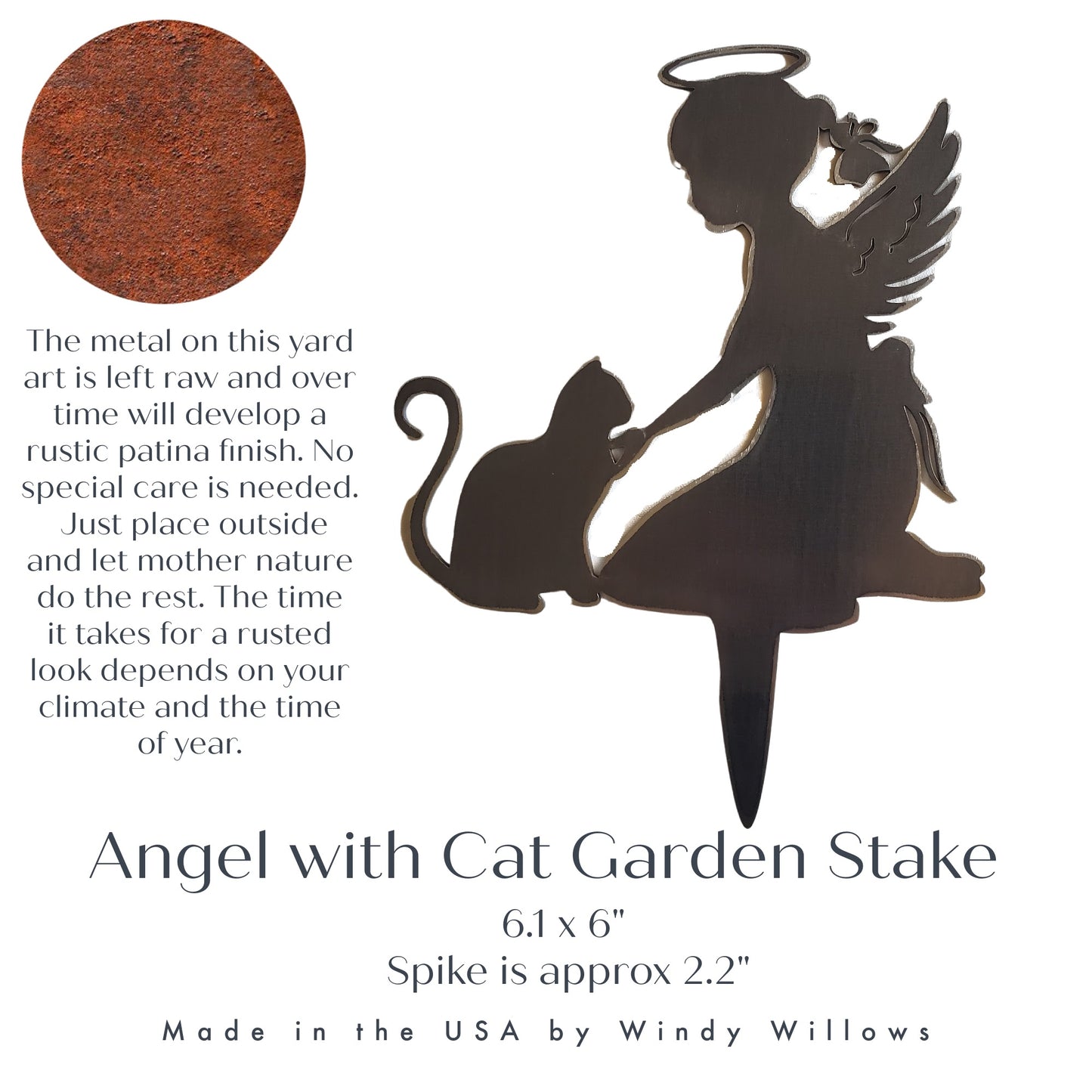 Pet Cat Memorial Marker