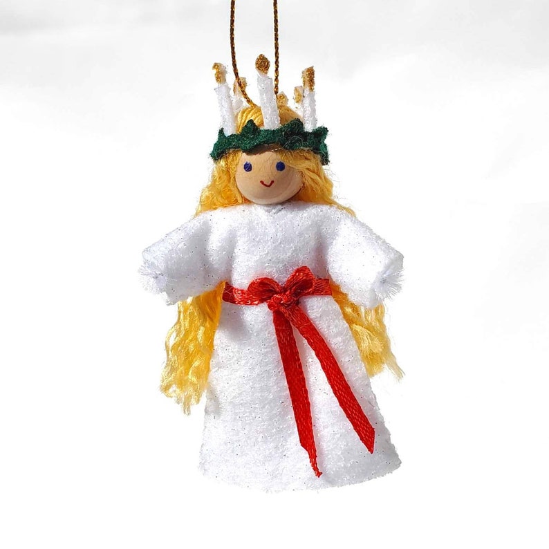 Saint Lucia Christmas Tree Ornament