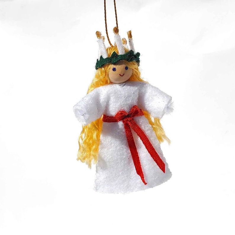 Saint Lucia Christmas Tree Ornament