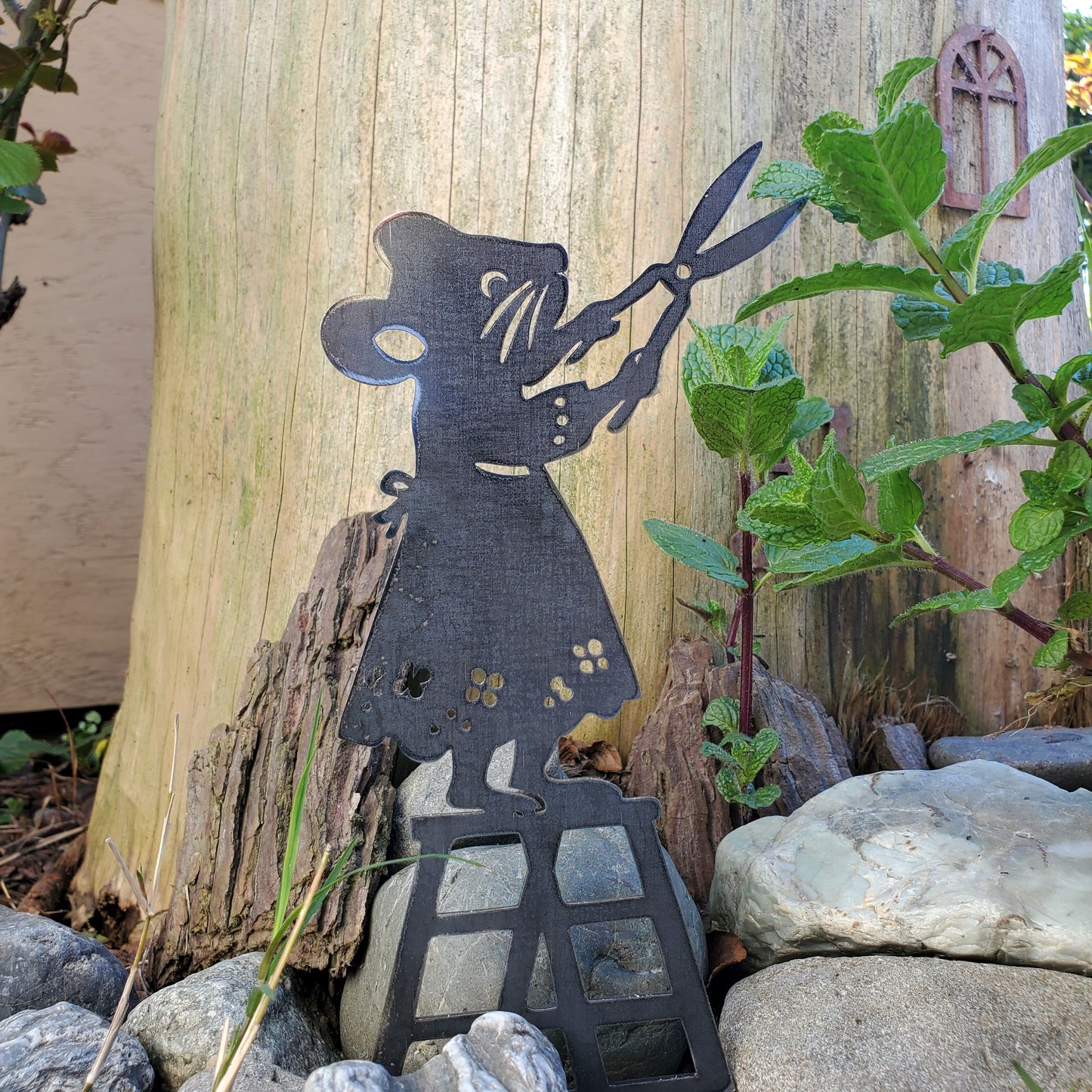 Gardener Mouse Yard Stake